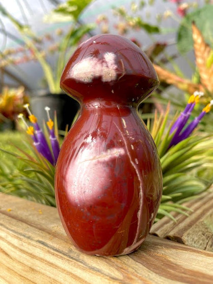 WYSIWYG- Red Jasper Mushroom