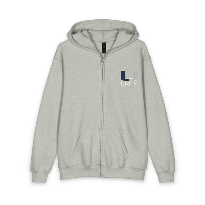 Youth Heavy Blend Zipped Hoodie