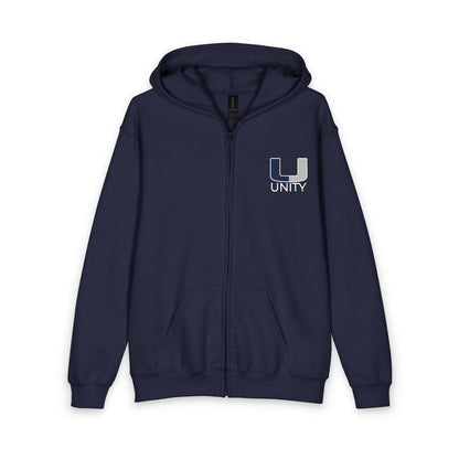 Youth Heavy Blend Zipped Hoodie