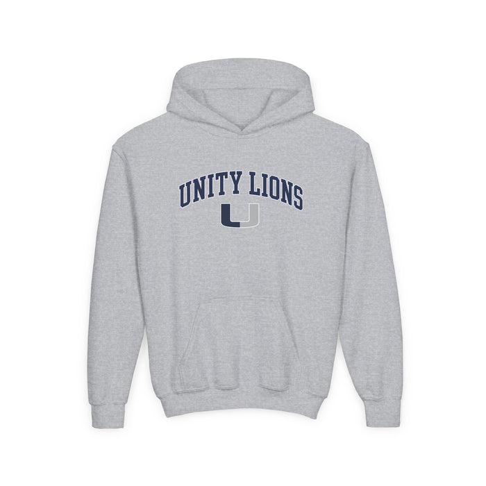 Youth Hoodie — Unity Christian Lions School Spirit Sweatshirt