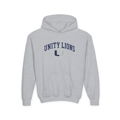 Youth Hoodie — Unity Christian Lions School Spirit Sweatshirt