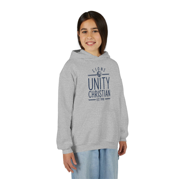 Youth Hoodie — Unity Christian Lions School Spirit Sweatshirt