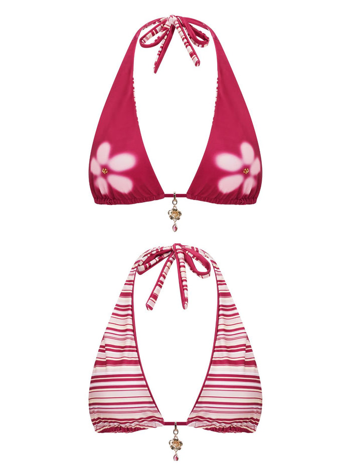 Zadee Top / Petalberry Stripe
