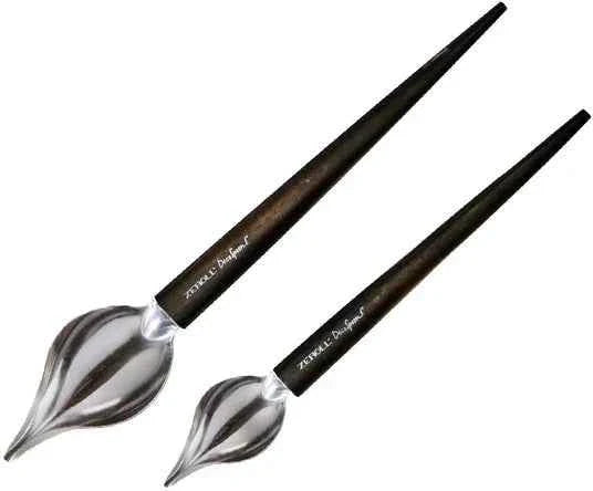 Zeroll - Deco Spoons With Beechwood Handle, Pack of 2 - 6100-DS