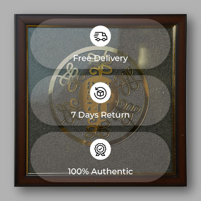 Zibu Symbol 12 Inch Frame – Divine Angelic Energy for Healing, Protection & Abundance