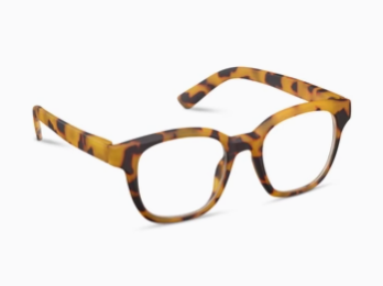 Zinnia Blue Lights Glasses by Peepers: Tokyo Tortoise