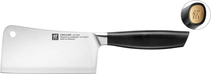 Zwilling - Black ALL-STAR 6-Inch Cleaver Gold Matt - 1022908 - Discontinued